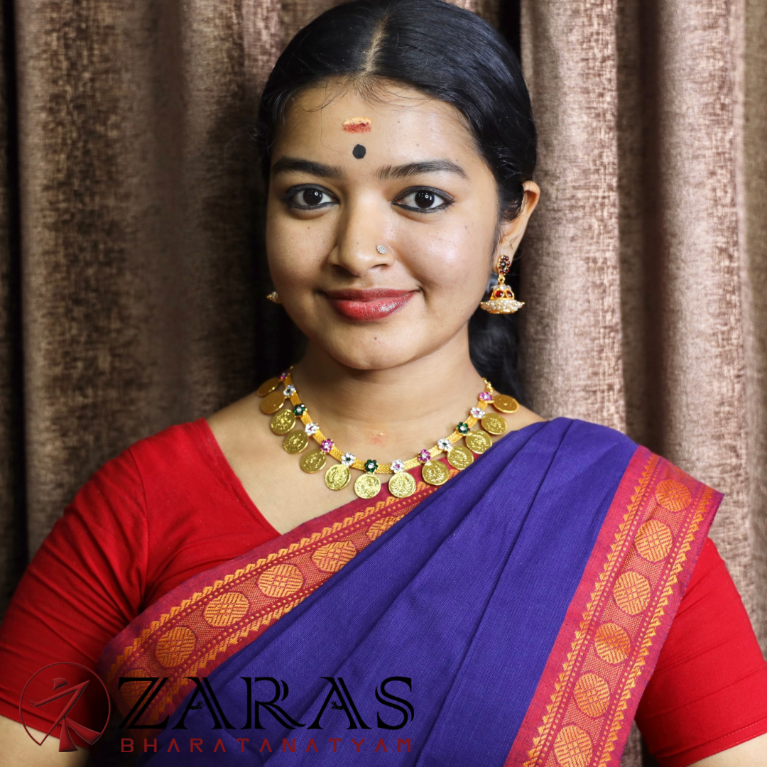 Bharatanatyam Dance Jewellery - Necklace Coin Design PGW Stone SA image 1