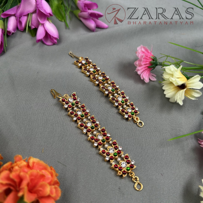 Bharatanatyam Dance Jewellery - Maatal Lotus RG Kemp CS image 1