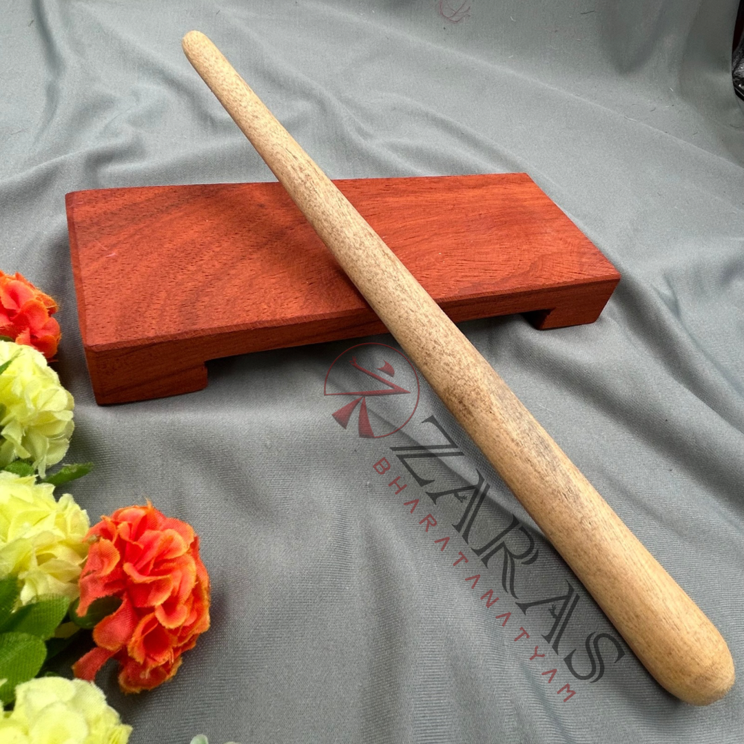 Bharatanatyam Dance Class Instruments - Thattu Manai Set / Thattu Kali (Small) PATAK Wood image 0
