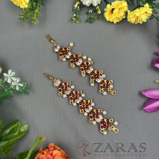 Bharatanatyam Dance Jewellery - Maatal Flower RG Kemp image 0