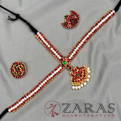 Bharatanatyam Dance Jewellery - Headset Single CS RG Kemp Le image 2