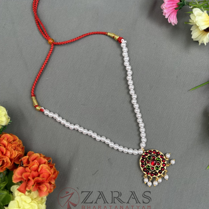 Bharatanatyam Dance Jewellery - Necklace 1L Maalai RG Kemp image 0