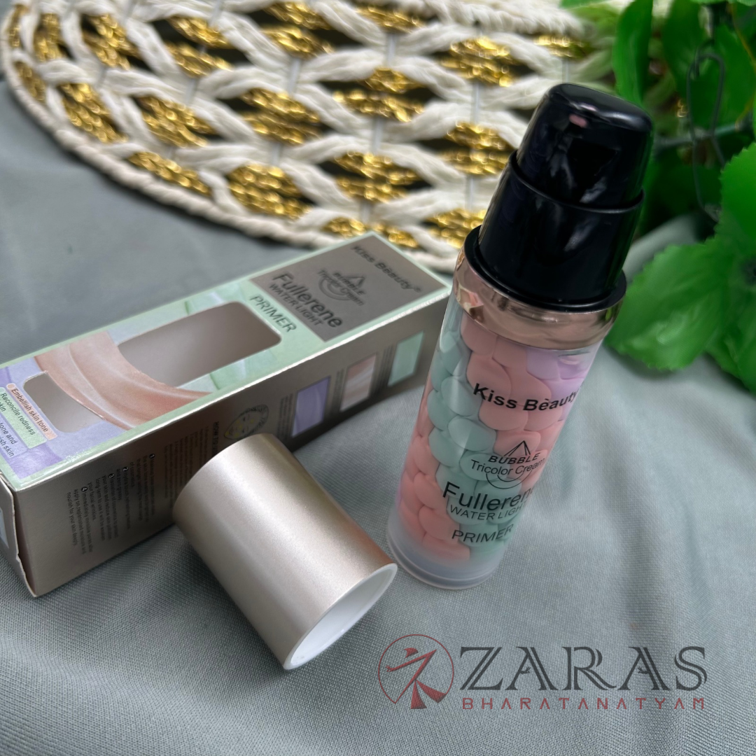 Bharatanatyam Dance Makeup Products - Fullerene Water Light Primer (Kiss Beauty) image 2