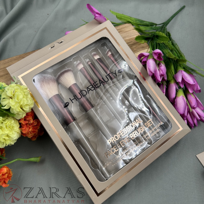 Bharatanatyam Dance Makeup Products - Face & Eye Brush Set (Huda Beauty) image 4