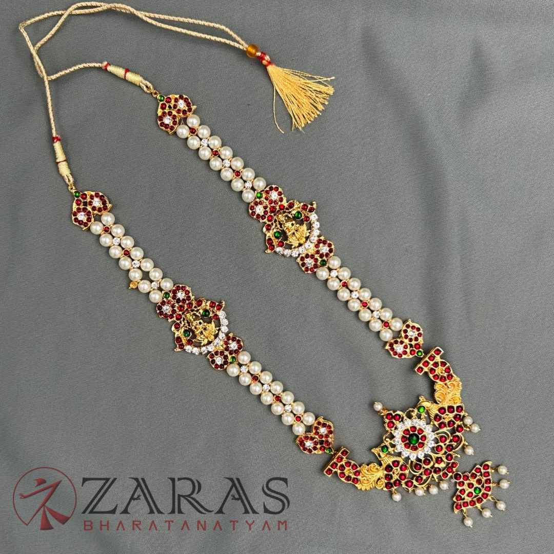 Bharatanatyam Dance Jewellery - 2L Lakshmi with Manga RG Kemp CS Mag image 2