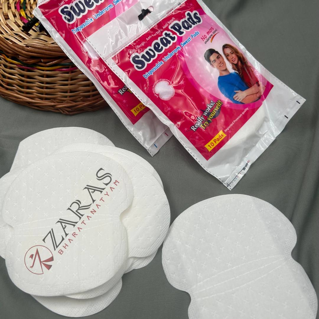 Bharatanatyam Makeup Products - Sweat Pads (10 Pads) image 0
