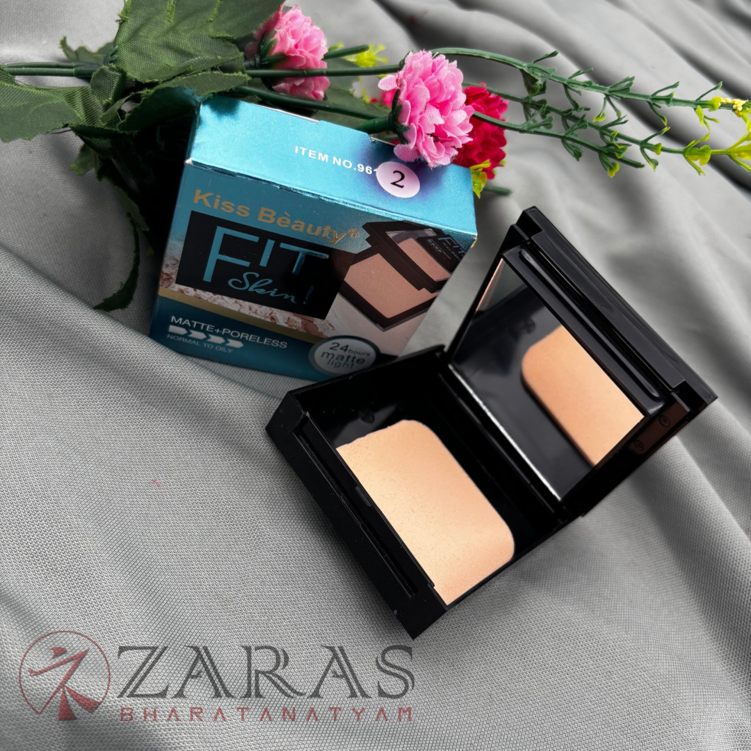 Bharatanatyam Dance Makeup Products - Compact Powder (Kiss Beauty) image 2