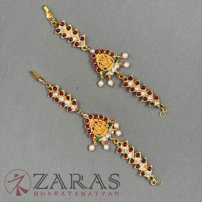 Bharatanatyam Dance Jewellery - Lakshmi & V RG Kemp CS Maatal image 2