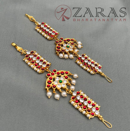 Bharatanatyam Dance Jewellery - Sow & Leaf Maatal CS RG Kemp image 1