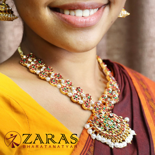 Bharatanatyam Dance Jewellery - Necklace D Manga Design RG Kemp CS image 0