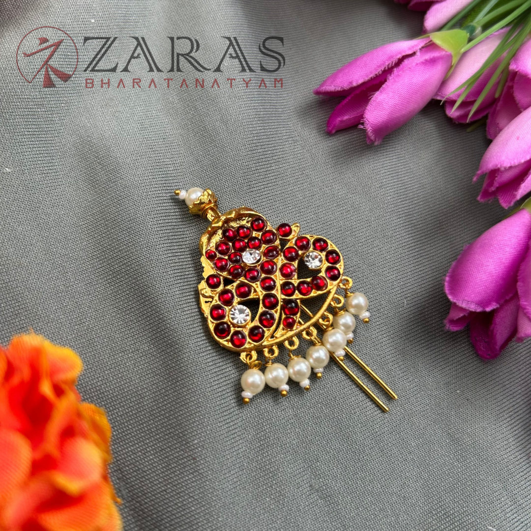 Bharatanatyam Dance Jewellery - Head Arch Snake Design Be image 1