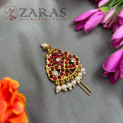 Bharatanatyam Dance Jewellery - Head Arch Snake Design Be image 1