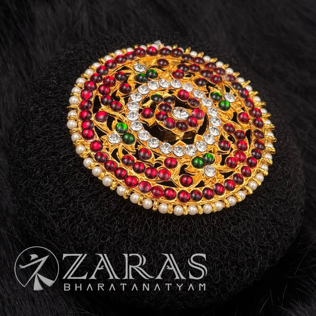 Bharatanatyam Dance Jewellery - Rakodi Peacock CS RG Kemp S Pearl image 1