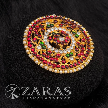 Bharatanatyam Dance Jewellery - Rakodi Peacock CS RG Kemp S Pearl image 1