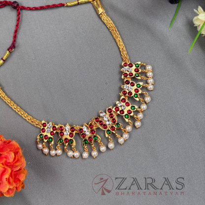 Bharatanatyam Dance Jewellery - Necklace Lotes RG Kemp CS Beads image 2