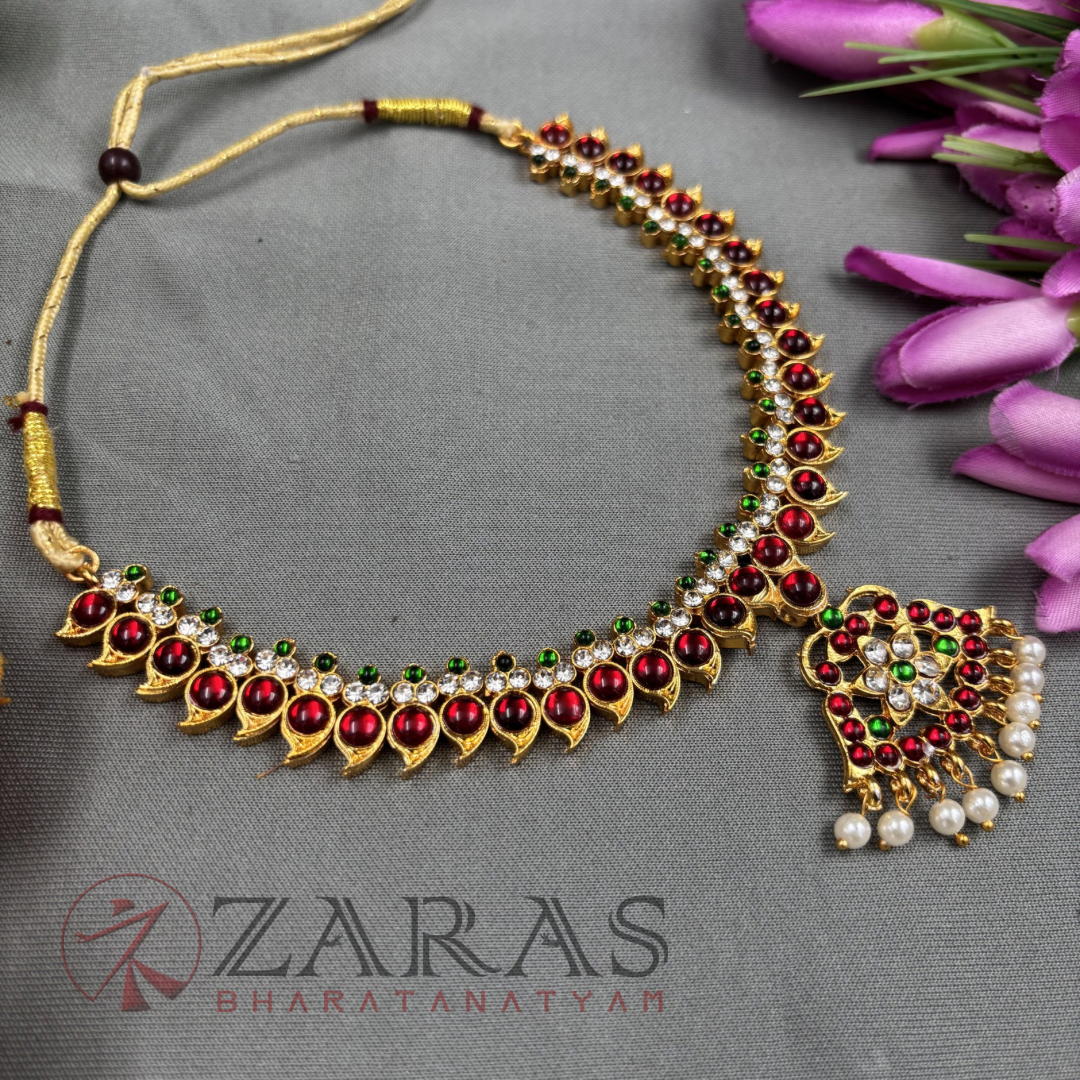 Bharatanatyam Dance Jewellery - Necklace S Manga RG Kemp image 1
