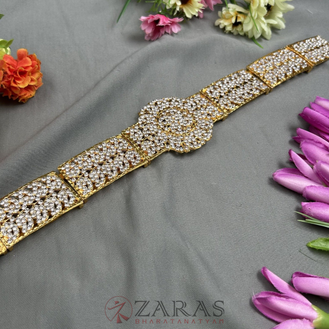 Bharatanatyam Dance Jewellery - Lakshmi Hip Belt RG CS Kemp R (Ottiyanam) image 1