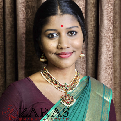 Bharatanatyam Dance Jewellery - Necklace RG Kemp MI Le Design image 1