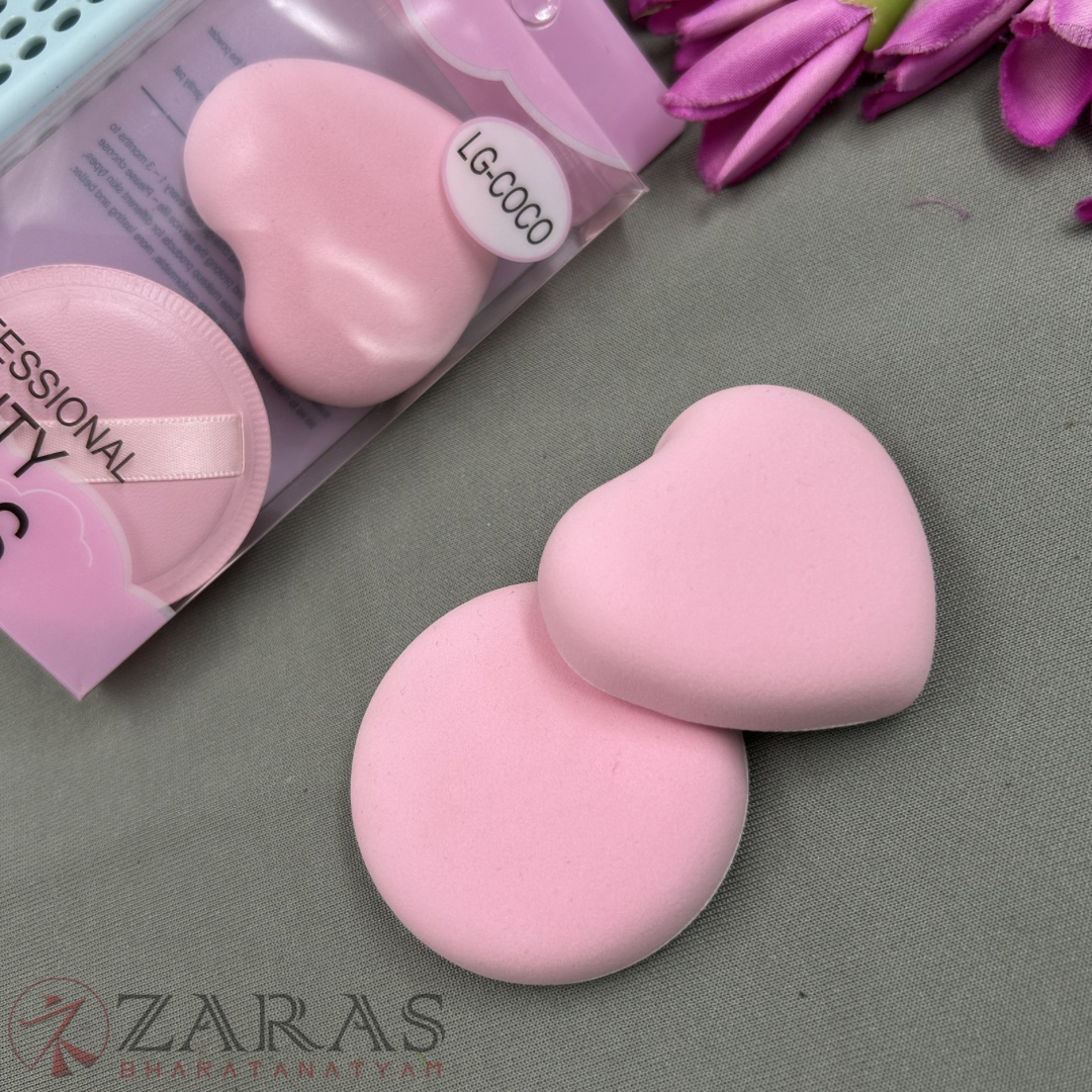Bharatanatyam Dance Makeup Products - Blender Sponge (Set of 2 Pcs) image 0