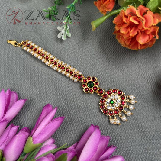 Bharatanatyam Dance Jewellery - Round RG Kemp Netti Chutti image 0
