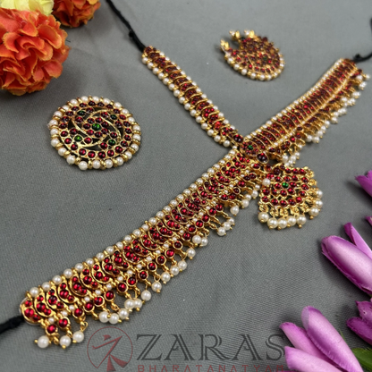 Bharatanatyam Dance Jewellery - Headset C Leaf  Design RG Kemp image 2