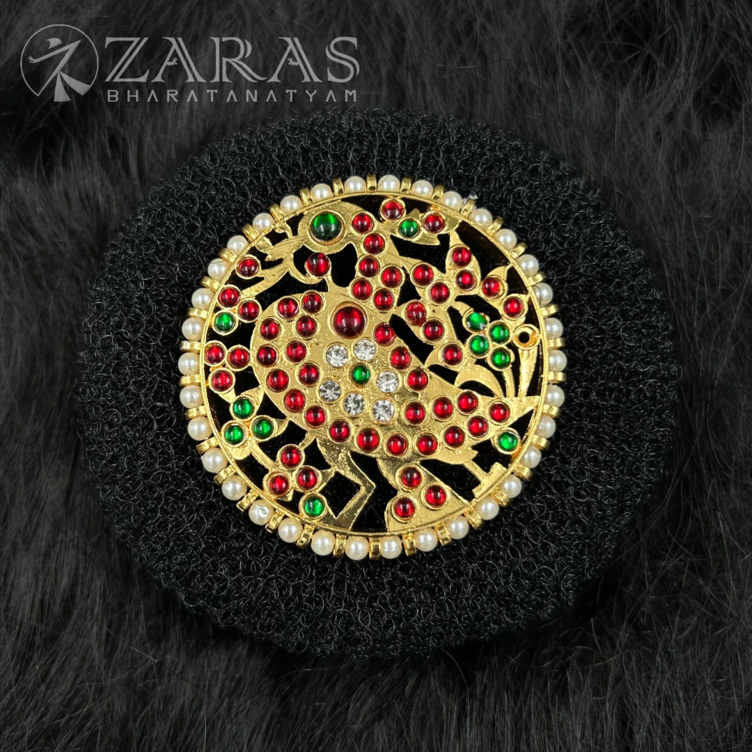 Bharatanatyam Dance Jewellery - Rakodi Peacock RG Kemp CS Pearl image 0