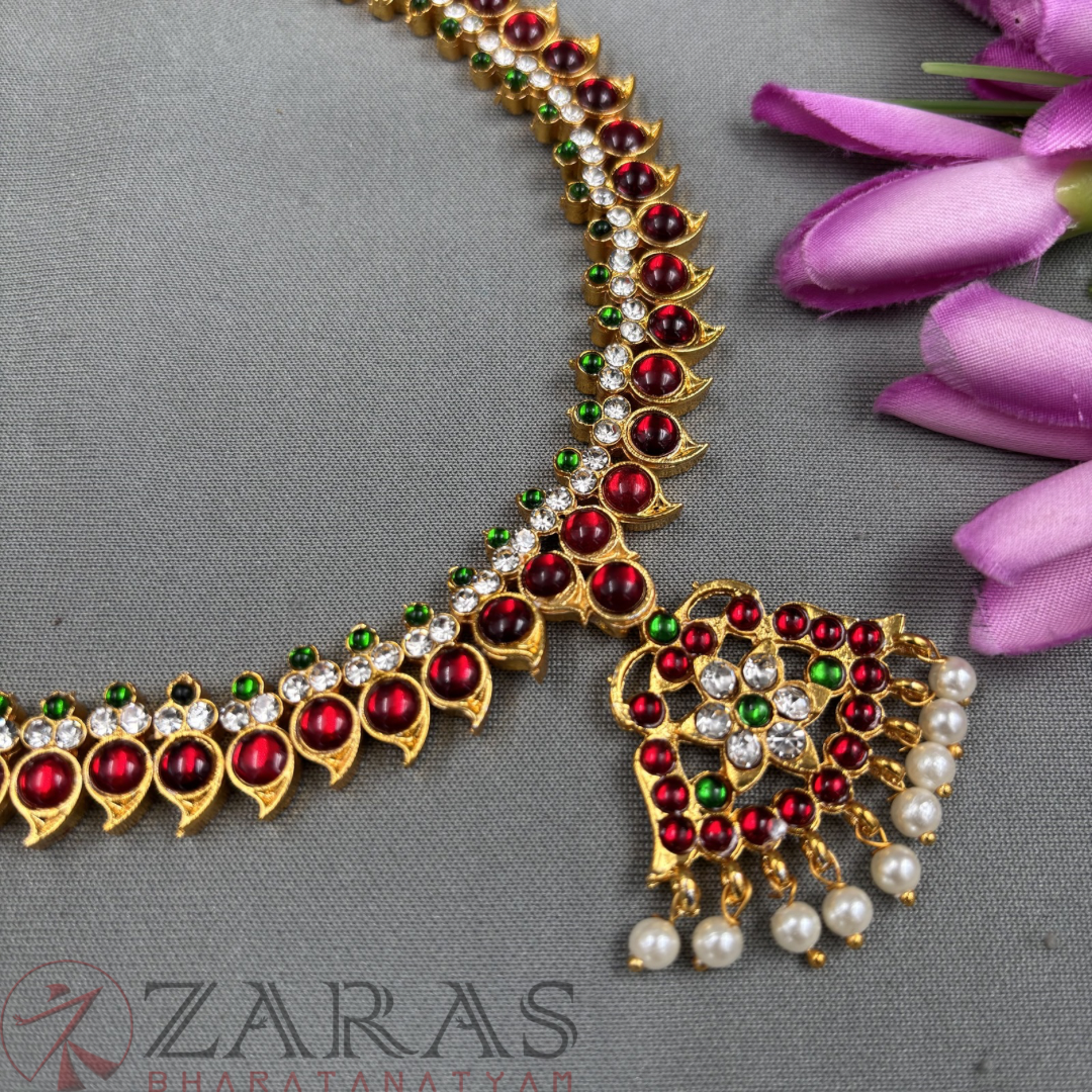 Bharatanatyam Dance Jewellery - Necklace S Manga RG Kemp image 2