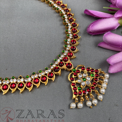 Bharatanatyam Dance Jewellery - Necklace S Manga RG Kemp image 2