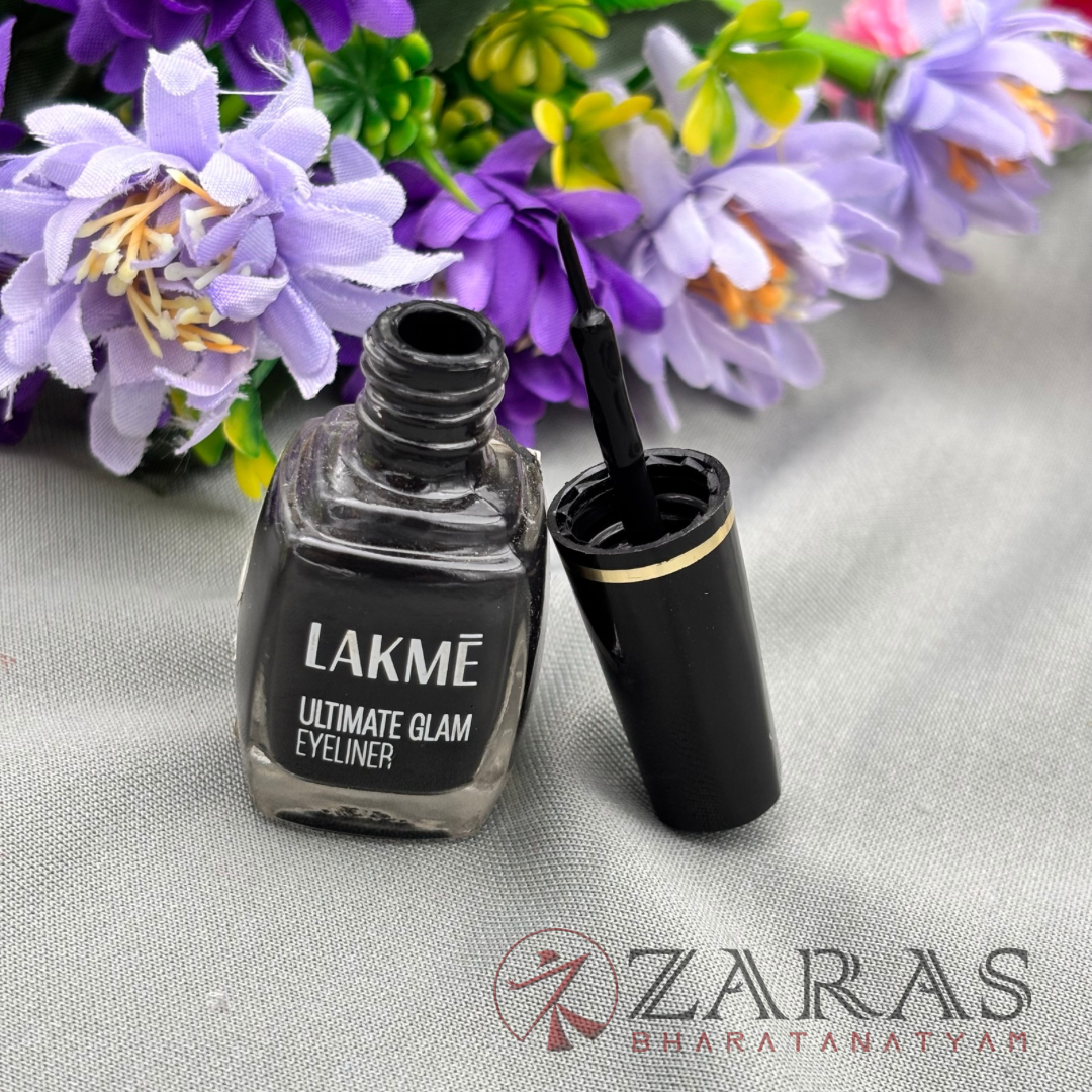 Bharatanatyam Dance Makeup Products - Eyeliner Liquid Black (Lakme) image 0