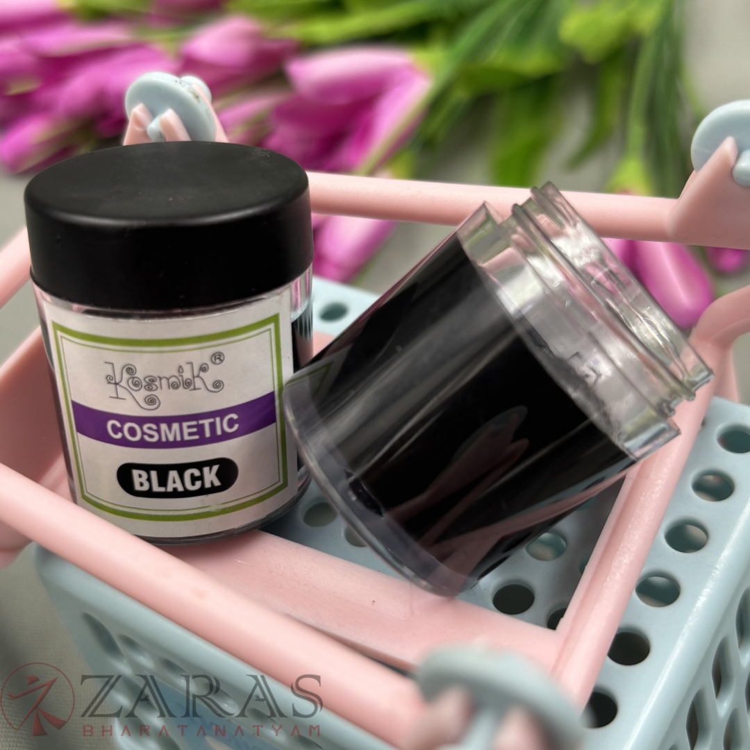 Bharatanatyam Makeup Products - Kajal (Black) Kosmik image 1