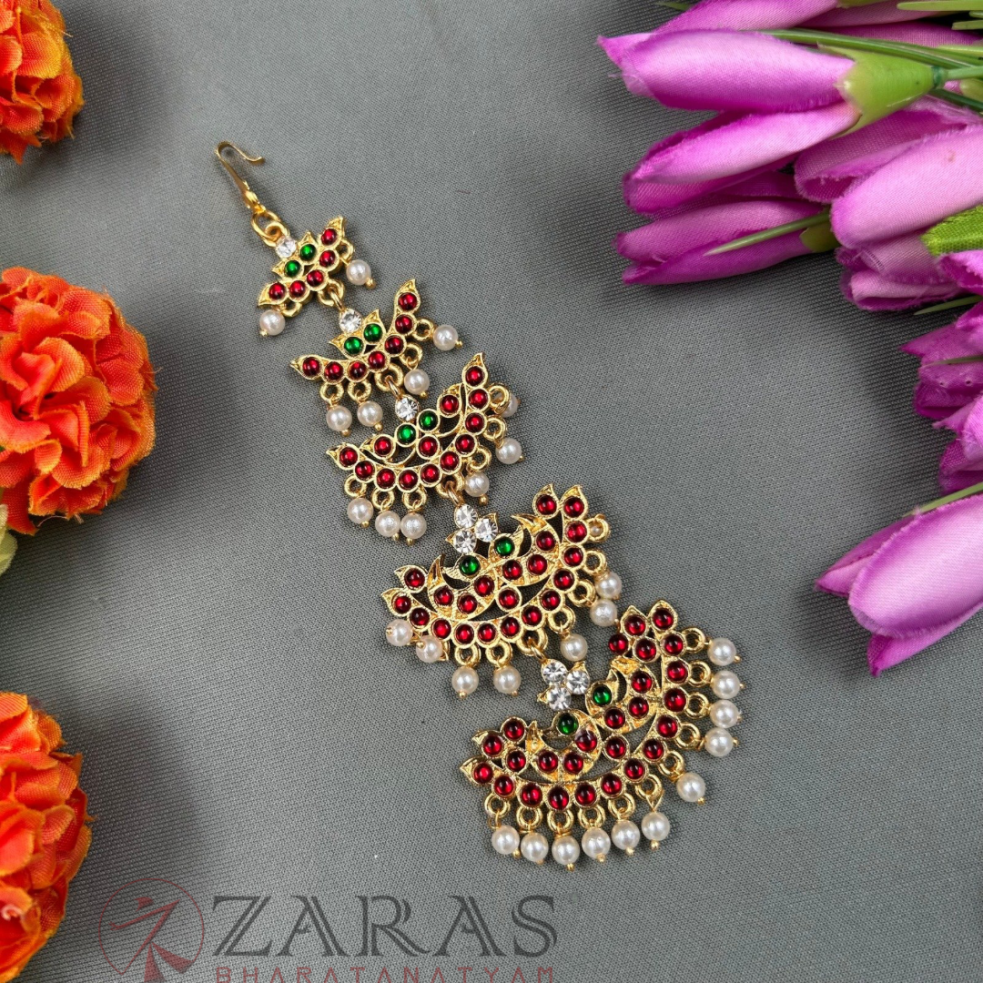 Bharatanatyam Dance Jewellery - 5 Step RG Kemp Netti Chutti image 0