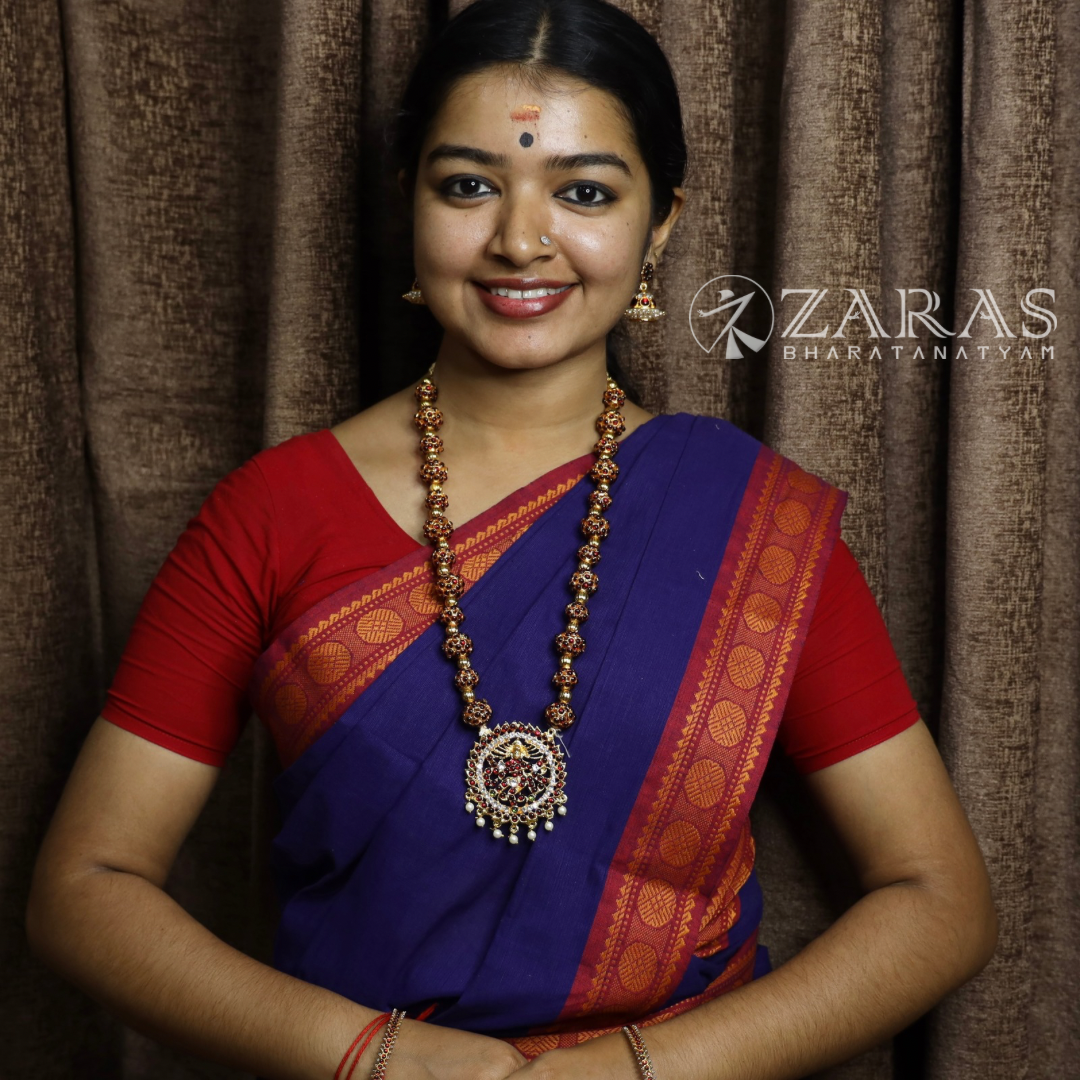 Bharatanatyam Dance Jewellery - Ruthratcham with Nataraj Kemp Haaram image 1