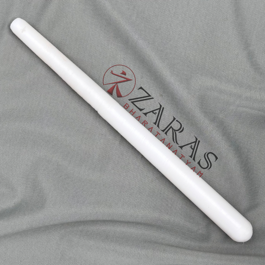 Bharatanatyam Dance Class Instruments - Fiber Stick Thattu Kuchi (White) image 0