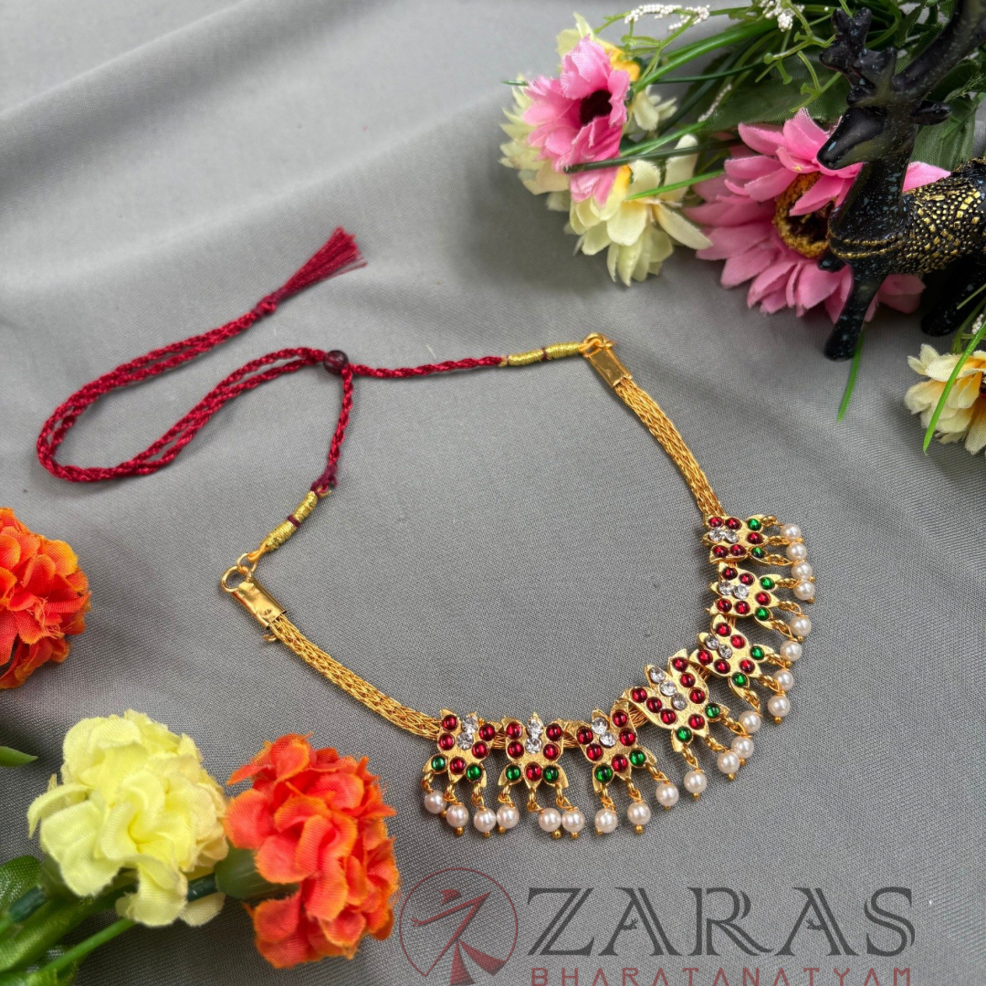 Bharatanatyam Dance Jewellery - Necklace Lotes RG Kemp CS Beads image 1