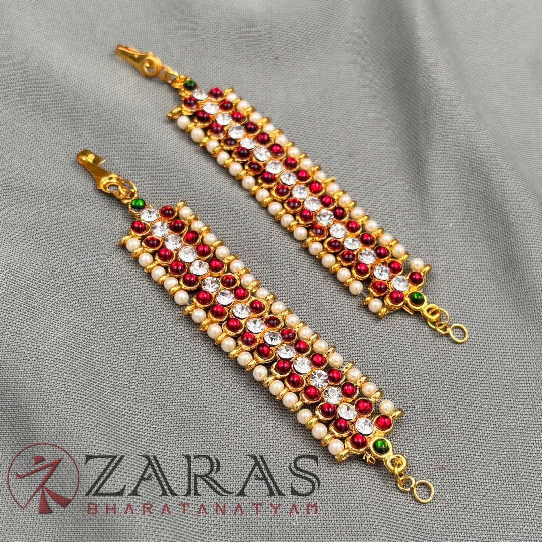 Bharatanatyam Dance Jewellery - Maatal CS RG SOW Kemp Sara image 3