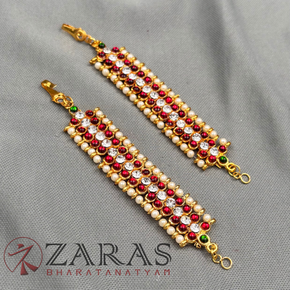 Bharatanatyam Dance Jewellery - Maatal CS RG SOW Kemp Sara image 3