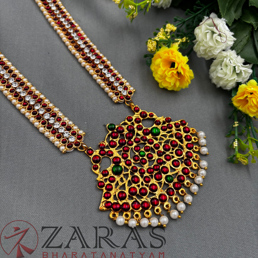 Bharatanatyam Dance Jewellery - Haaram Sow Padak Design RG Kemp image 0