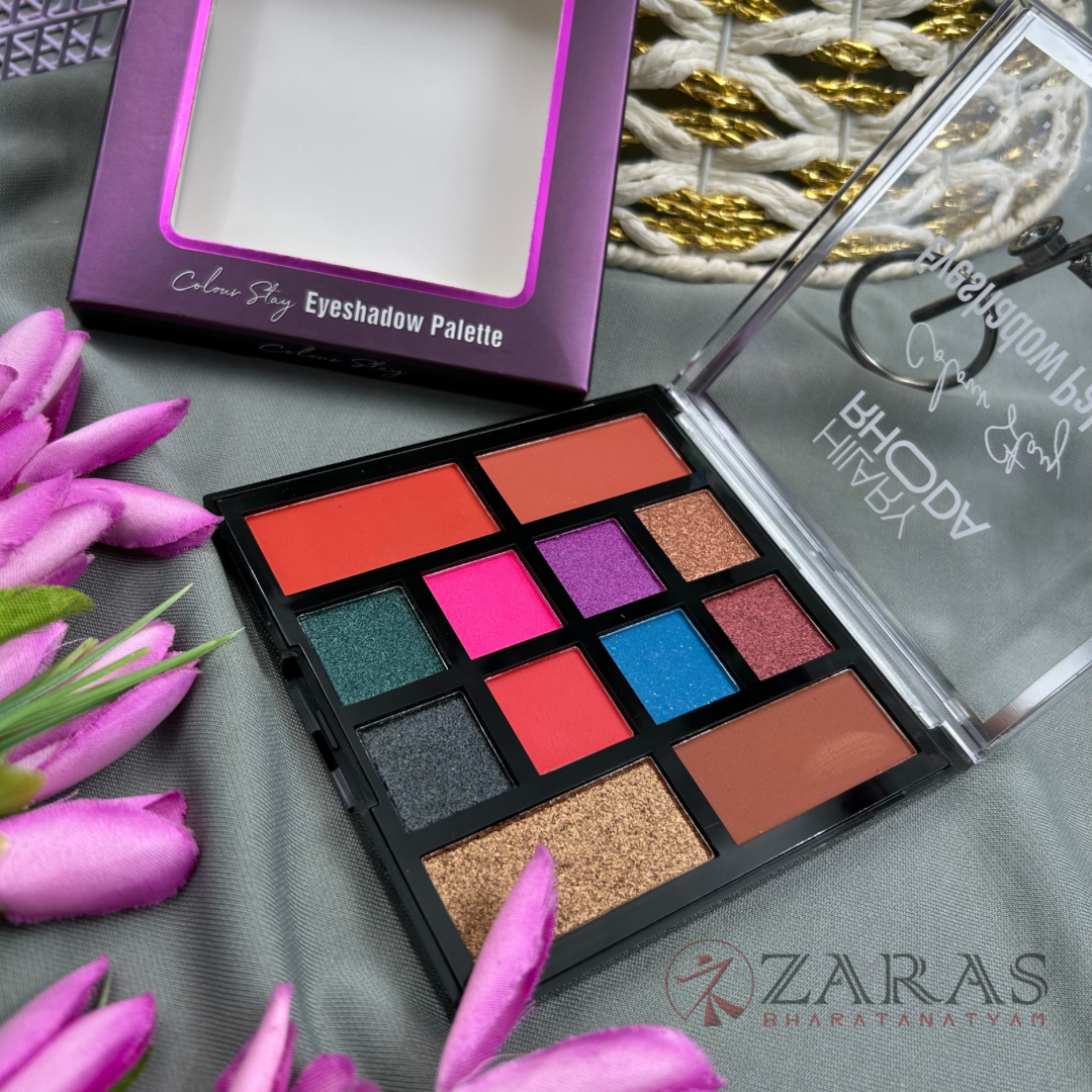 Bharatanatyam Dance Makeup Products - Eyeshadow Palette (Hilary Rhoda image 0