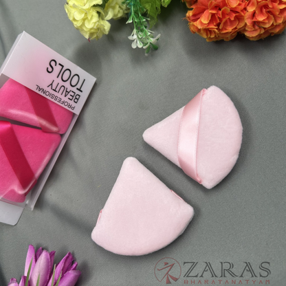 Bharatanatyam Dance Makeup Products - Puff Sponge (Set of 2 Pcs) image 0