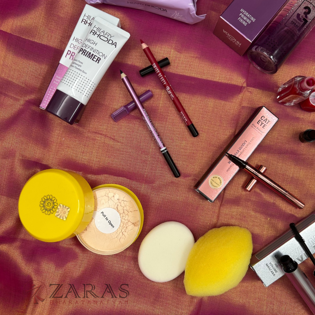 Bharatanatyam Dance Products - Makeup Kit (Set of 15 Pcs) image 4