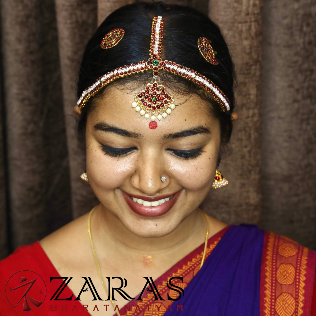 Bharatanatyam Dance Jewellery - Headset Single CS RG Kemp Le image 1