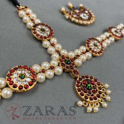 Bharatanatyam Dance Jewellery - Headset Round Sandal Balls RG Kemp image 1