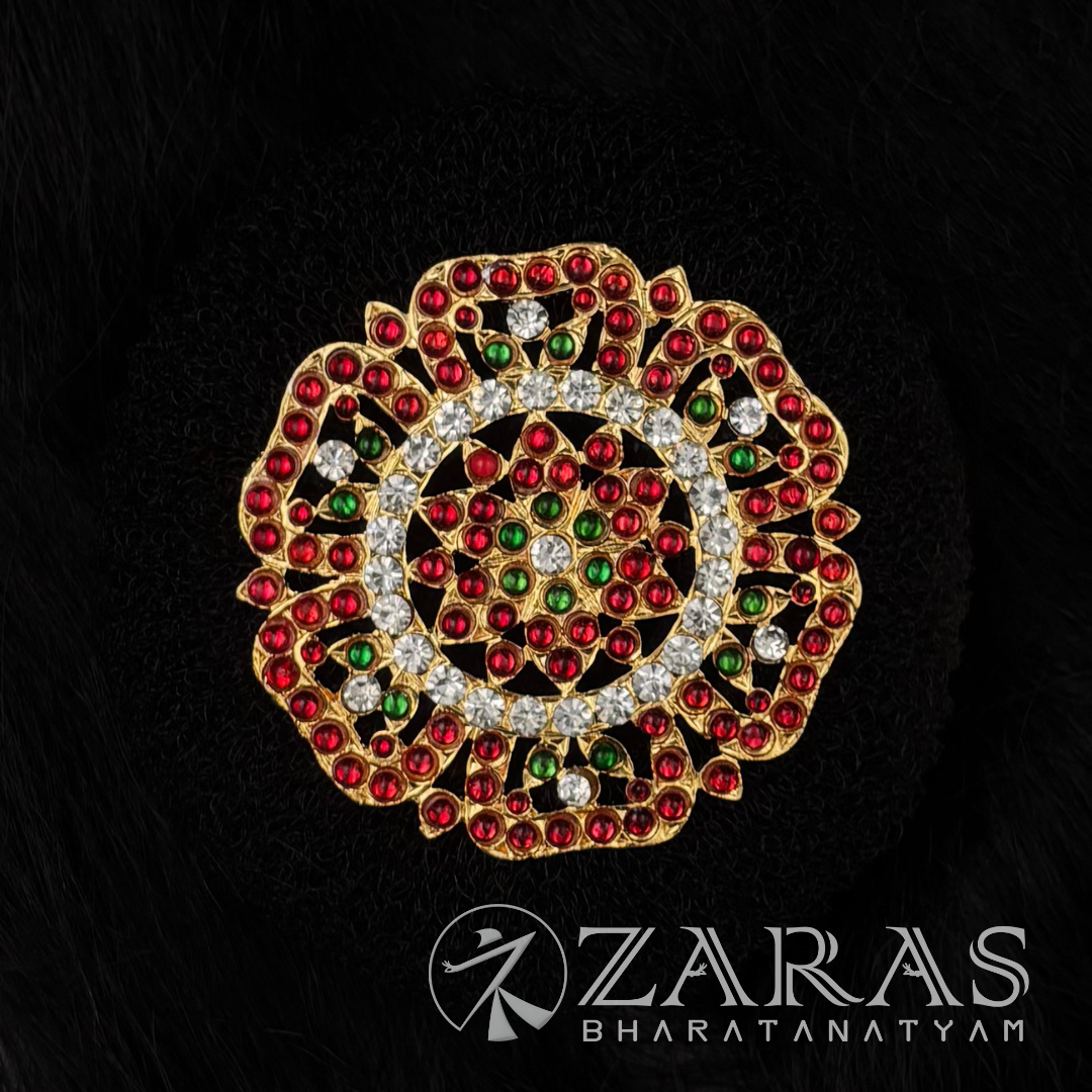 Bharatanatyam Dance Jewellery - Rakodi Flower CS RG Kemp DS image 0