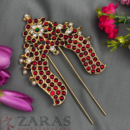 Bharatanatyam Dance Jewellery - Small Lotus Head Arch RG Kemp CS image 0
