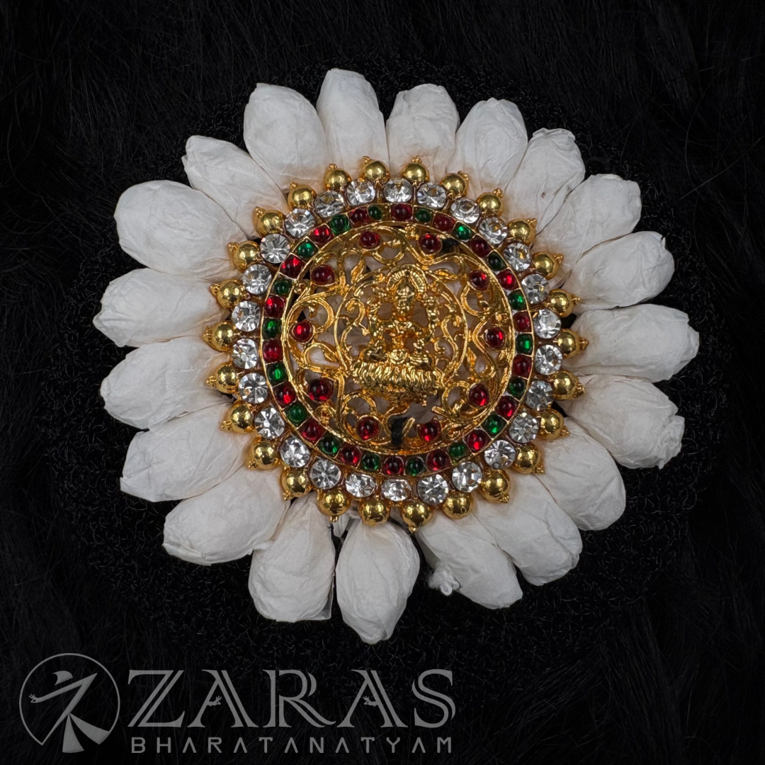 Bharatanatyam Dance Jewellery - Rakodi Lakshmi  RG Kemp With Paper Ring image 0