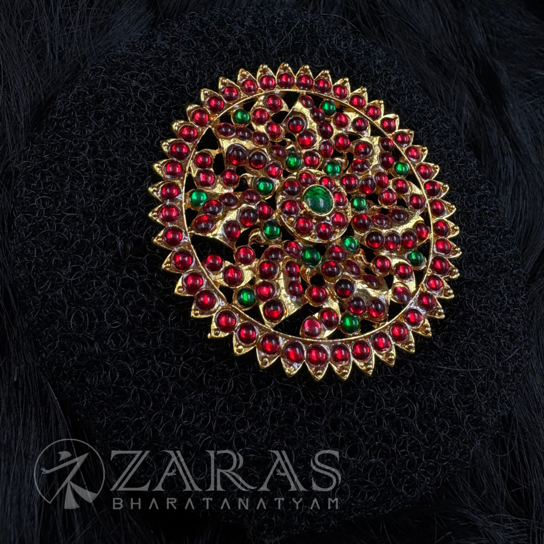 Bharatanatyam Dance Jewellery - Rakodi Flower RG Kemp image 1
