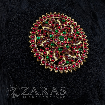 Bharatanatyam Dance Jewellery - Rakodi Flower RG Kemp image 1