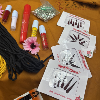 Bharatanatyam Dance Products - Makeup Kit (Set of 7 Pcs) image 4