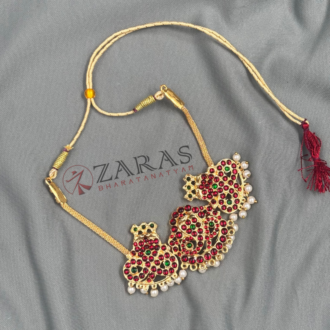 Bharatanatyam Dance Jewellery - Necklace Snake Design RG Kemp SA image 2