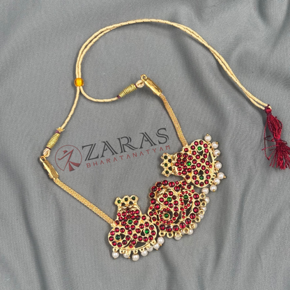 Bharatanatyam Dance Jewellery - Necklace Snake Design RG Kemp SA image 2